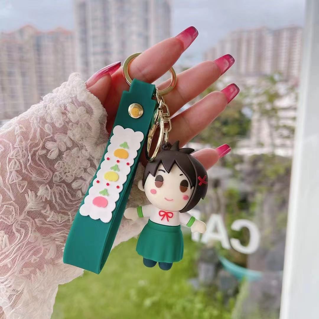 铃芽之旅周边大臣猫咪钥匙扣小挂件背包公仔挂饰摆件详情4
