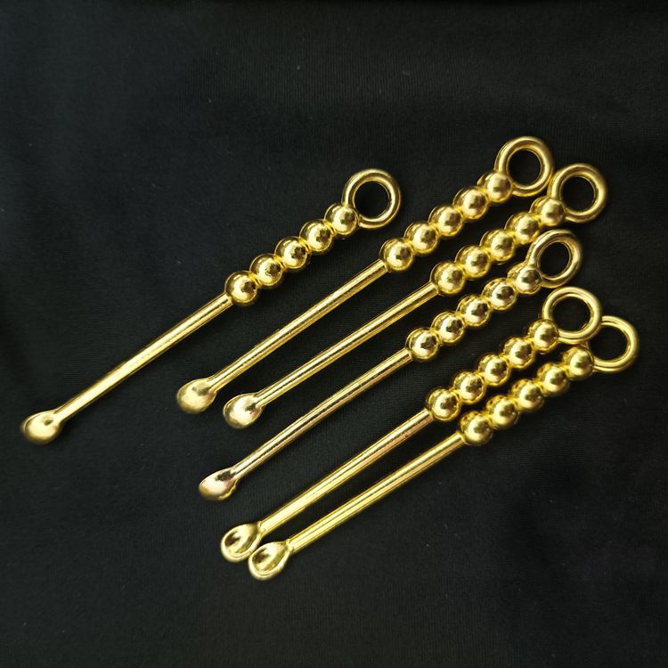 Golden ear spoon E116, golden round ear spoon, metal ear spoon, ear scoop, ear digging machine, 1 yuan wholesale supply pic 6