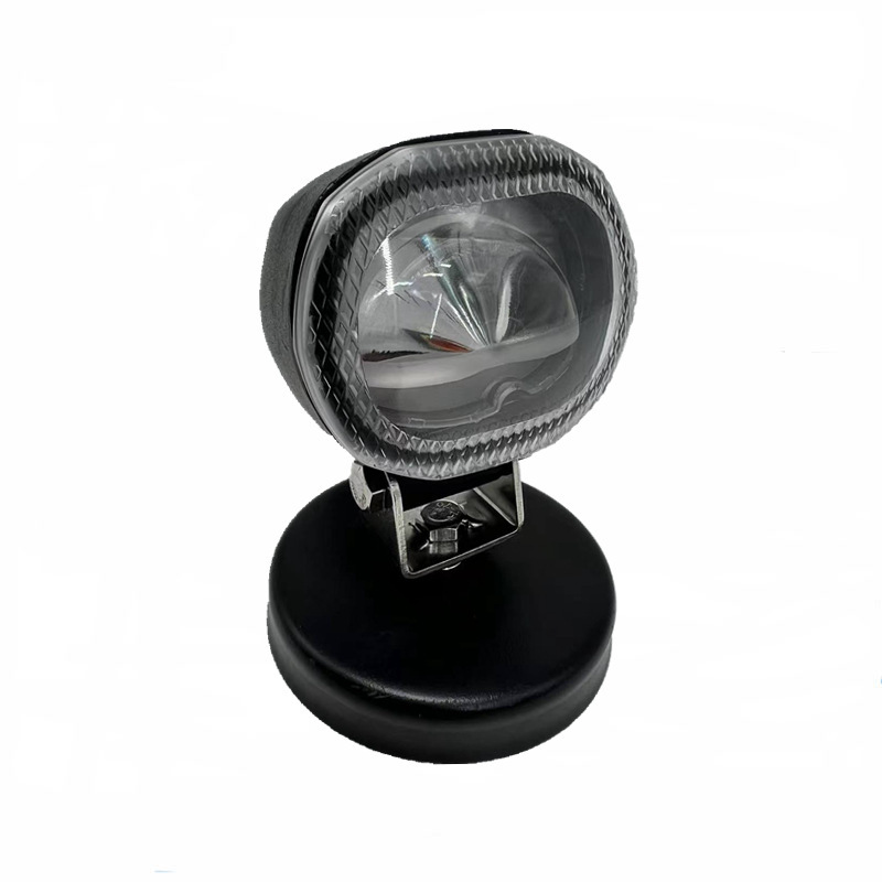 高亮弧形叉车LED安全警示灯 迷你款AGV小车倒车区域边界示宽灯详情3