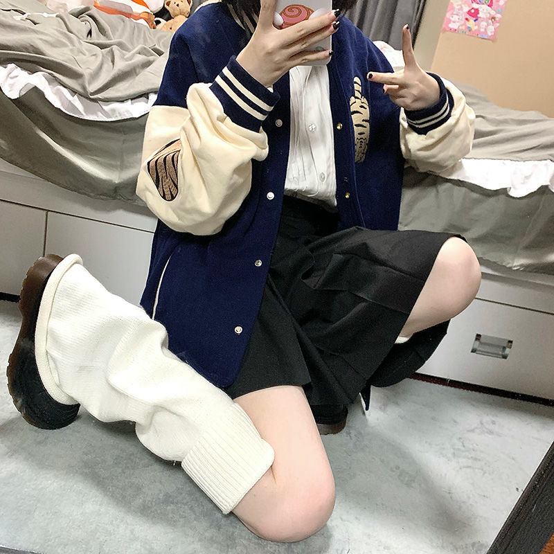 Korean-style trendy long socks, Japanese-style knitted leg warmers, pile socks, soft girls, subculture sock girls, Harajuku slimming socks are in high demand pic 21