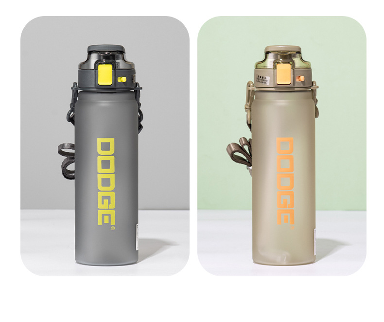 Dodge Rhythm Matte Sports Straw Plastic Cup Tritan large-capacity outdoor Travel Portable handle Water cup pic 9