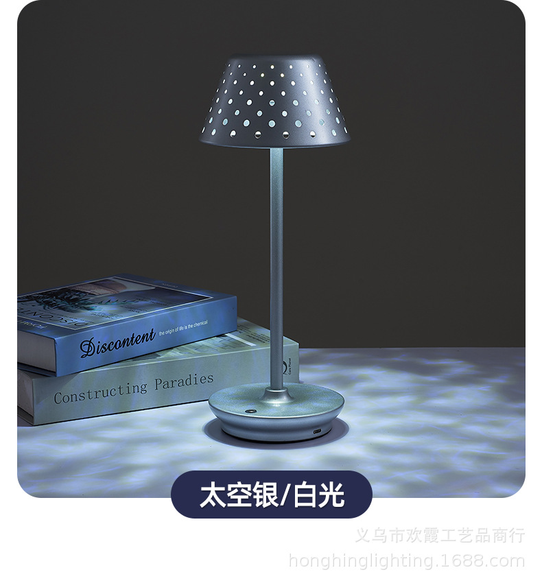 led charging bar table lamp, retro atmosphere light, KTV restaurant bar table light, bar atmosphere night light pic 10