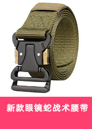 Cross-border bestseller outdoor tactical belt fixing strap, thickened nylon ring, woven strap, four-piece buckle pic 6