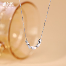 妮美雅S925银猫眼石三角耳钉女轻奢高级感气质耳环女时尚百搭耳饰详情31