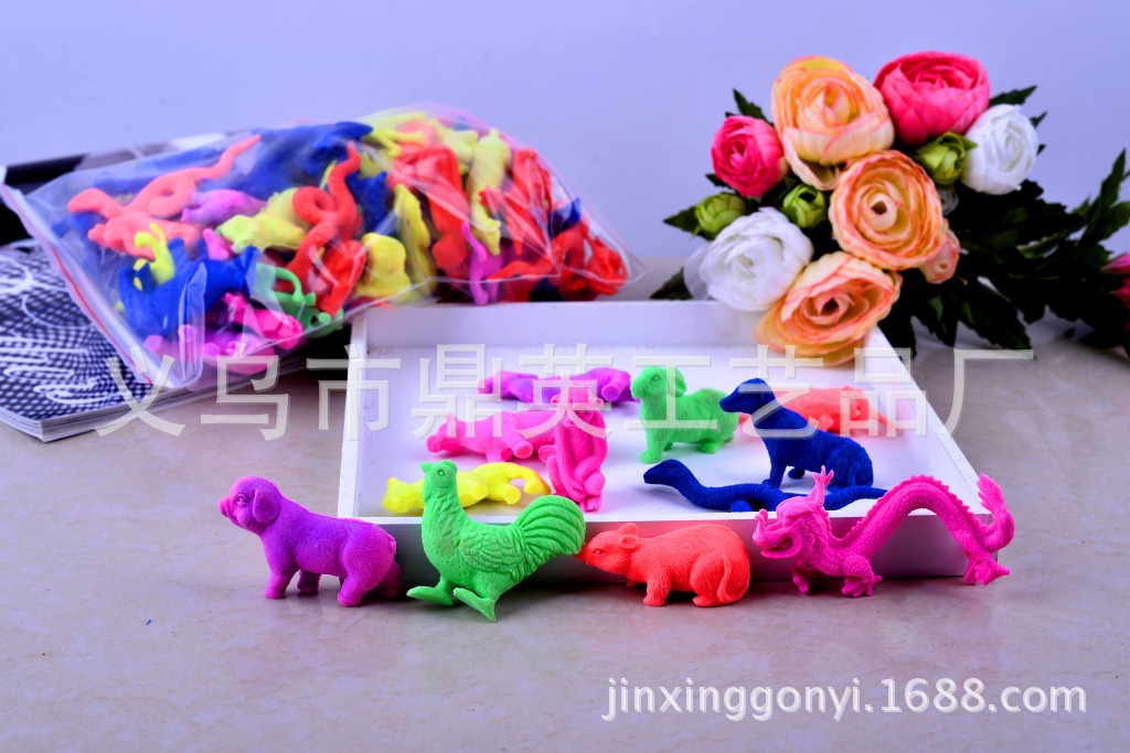 鼎浩 2025新款泡水膨胀变大戏水玩具动漫恐龙动物水精灵海洋宝宝批发 1kg/包 适合DIY 实体门店 夜市地摊玩具减压详情7