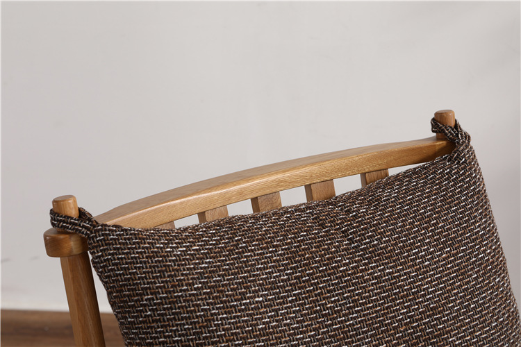 西雅图椅子北欧全实木餐椅单人靠背休闲椅书房扶手椅舒适日式橡木详情17