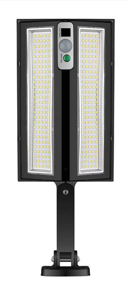 New solar lamps, solar street lamps with remote control, human body sensing, high-capacity outdoor courtyard lamps and villa lamps pic 2