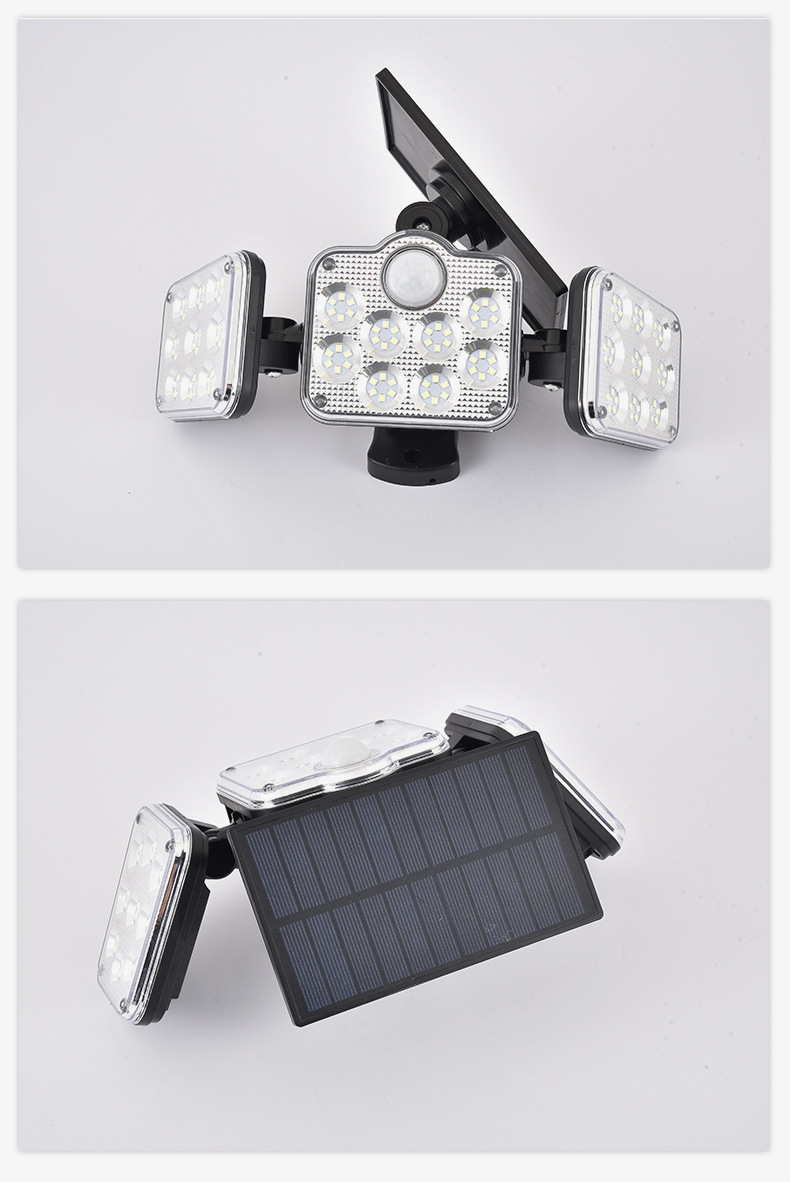 The manufacturer supplies LED split solar sensor lights for playgrounds, courtyards and houses pic 11