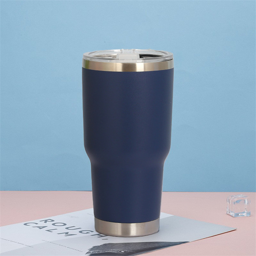 大号汽车杯900ml冰霸喷漆杯冷水杯保温咖啡杯不锈钢啤酒杯礼品杯详情36