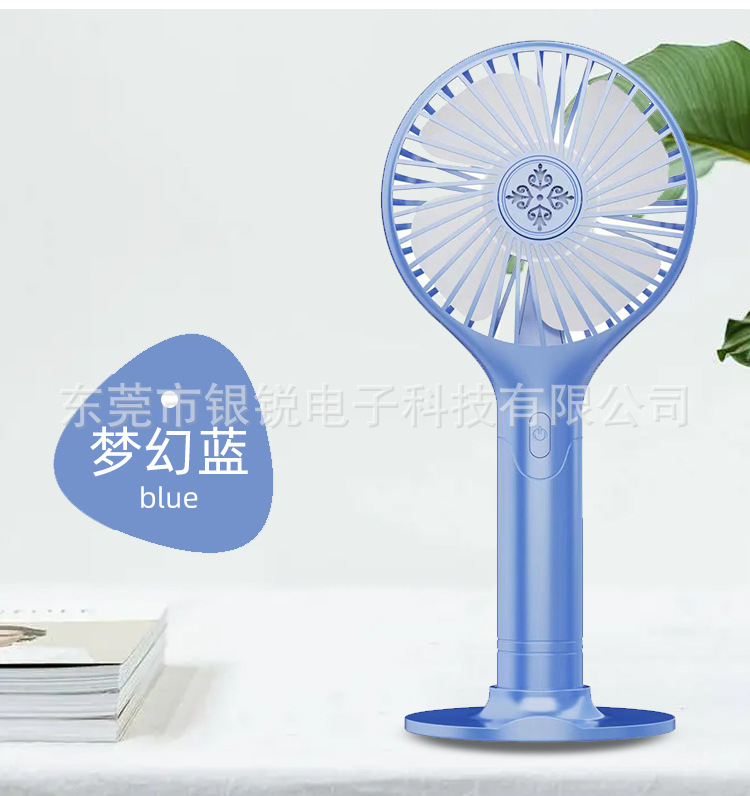 新款迷你usb小风扇手持随身便携静音办公学生桌面风扇可logo详情20