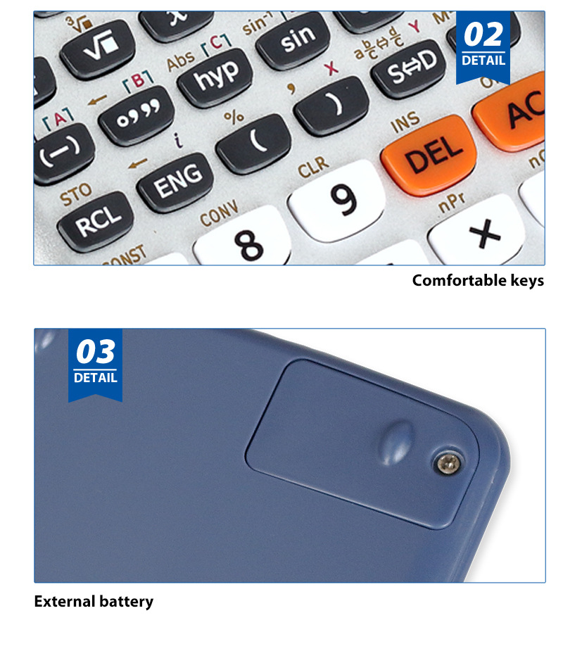 OSALO scientific Computer cross-border supply solar 417 operation student function calculator pic 6