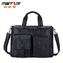 跨境男士公文包真皮男包公务包14寸电脑包男士手提单肩商务包批发详情11