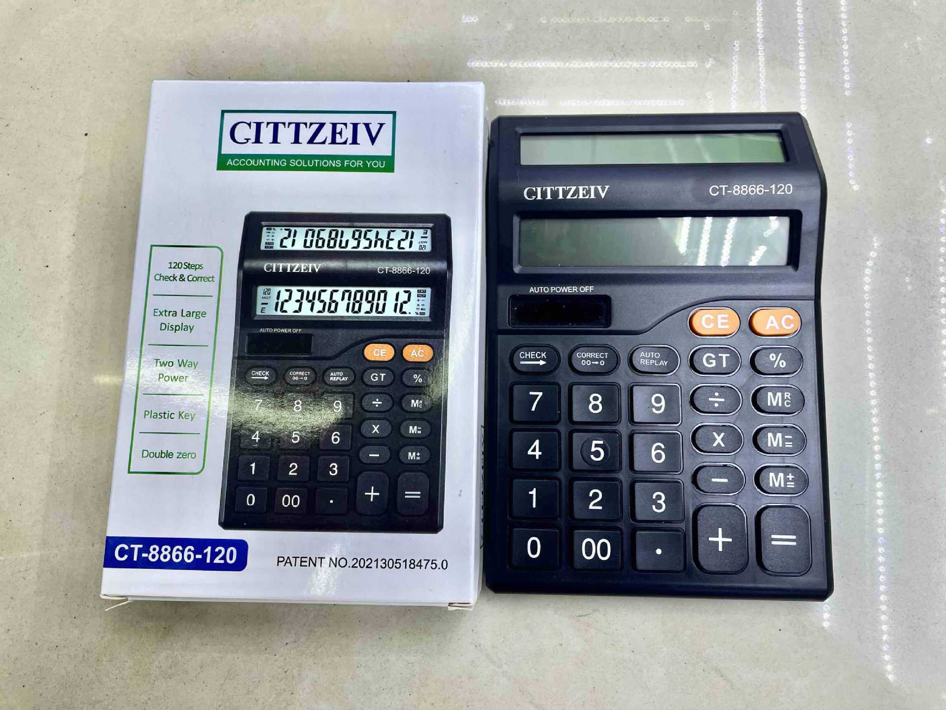 双面屏计算器12位商务办公会记财务计算器计算器批发详情4