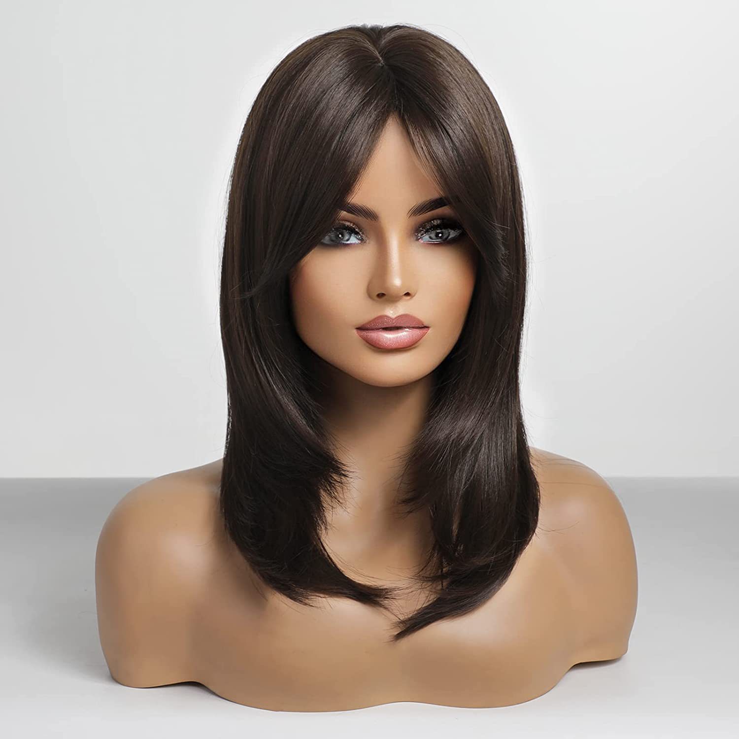 Wholesale and customization of long straight wigs for European and American women from the original manufacturer pic 5