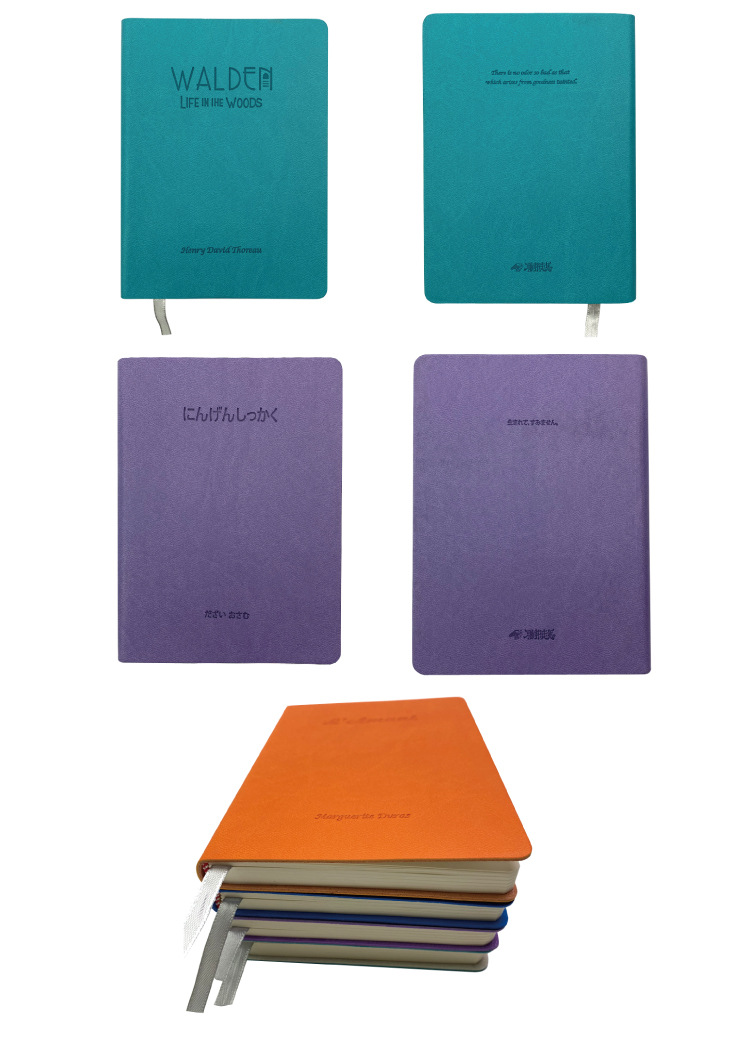 Customized notebooks, advertising books, soft-sided copy notebooks, notebooks, exercise books, promotional books, factory printing of logos pic 9