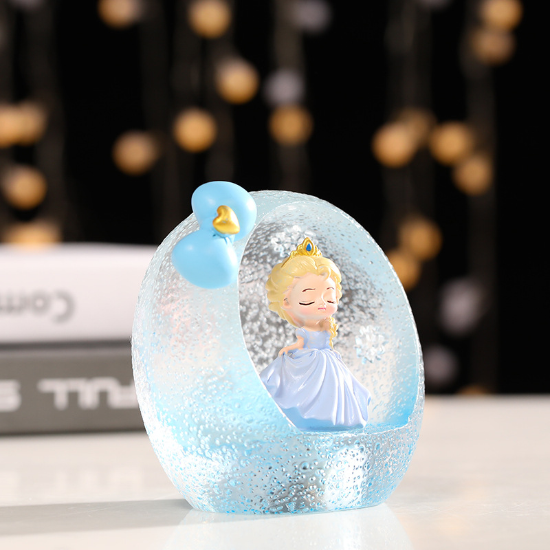 Wholesale of creative new gradient color Magic Princess star lights, girlish heart luminous night lights decorative gifts pic 9