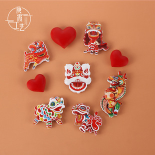 Creative simulation fruit refrigerator stickers, food toys, three-dimensional diy mini resin magnetic stickers, home and kitchen magnetic decoration pic 12