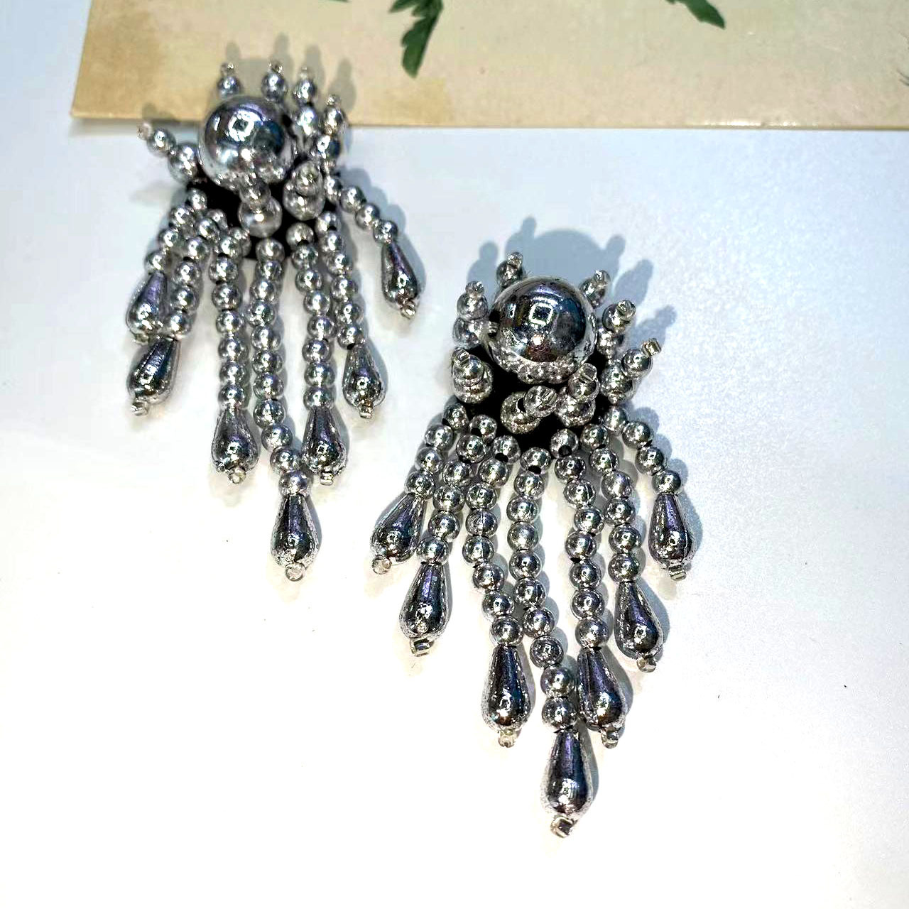 原创设计复古流苏鞋帽服饰辅料配件胸针胸花耳环件发饰配厂家直批详情7