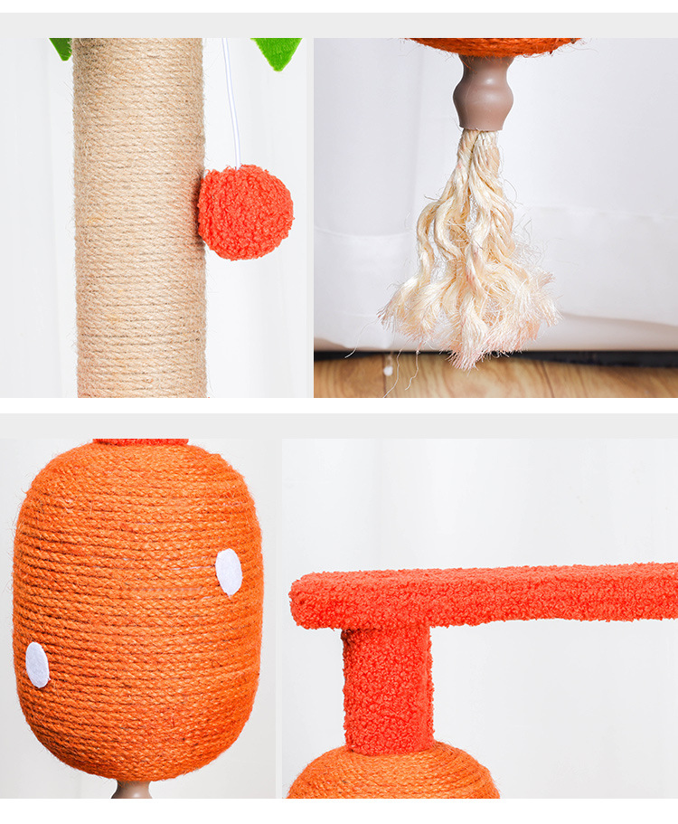 New pet supplies: Coconut tree cat climbing frame, Sisal cat scratch-post, cat toys, cat tree cat climbing frame, cat scratch-post, cat stand pic 12