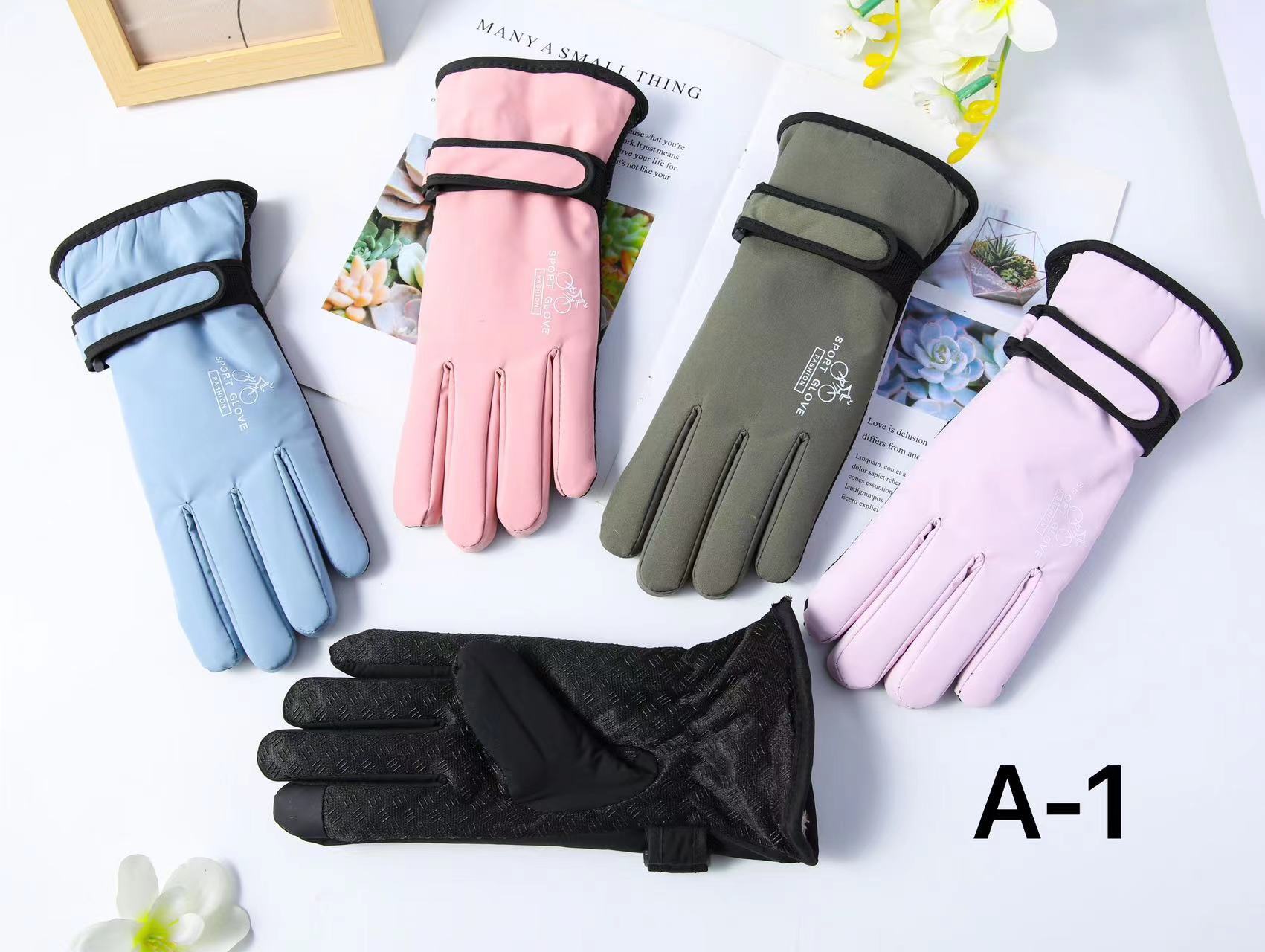 Safety protection, hand protection, universal gloves, cross-border warmth, outdoor skiing, motorcycle, electric bike riding gloves, fleece, extended and thickened, couple sets, cotton gloves pic 9