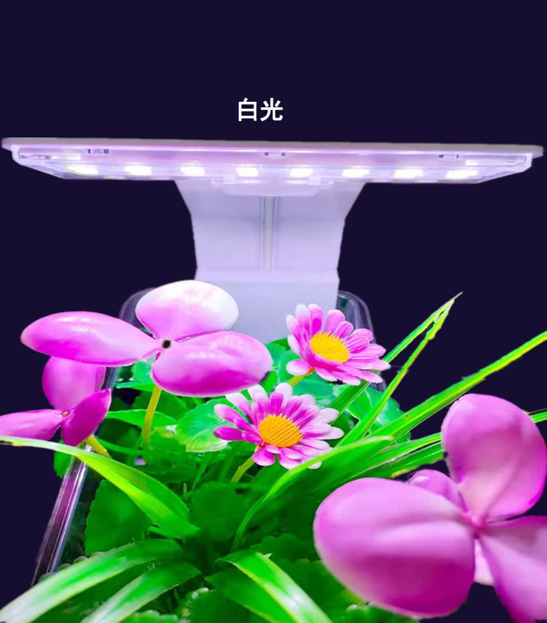Fish tank, grass tank, light stand, aquarium lighting lamp, aquatic plant lamp, aquarium bracket lamp, LED lighting clamp lamp pic 8