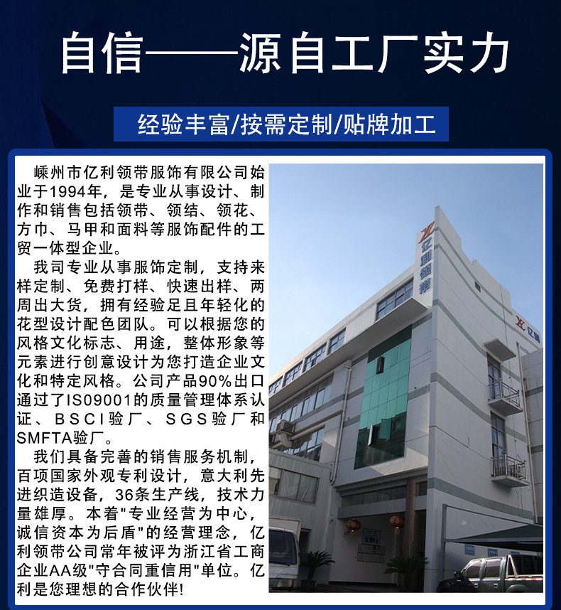跨境热销男士领带佩斯利腰果花商务正装领带条纹可定制厂家直销详情10