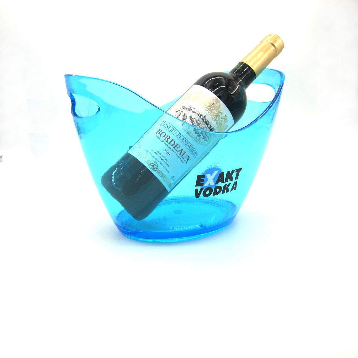 Factory processing and customization of thickened square hand-held ice cube buckets for bar use, with 1.7L small ice cube buckets in stock for foreign trade pic 24
