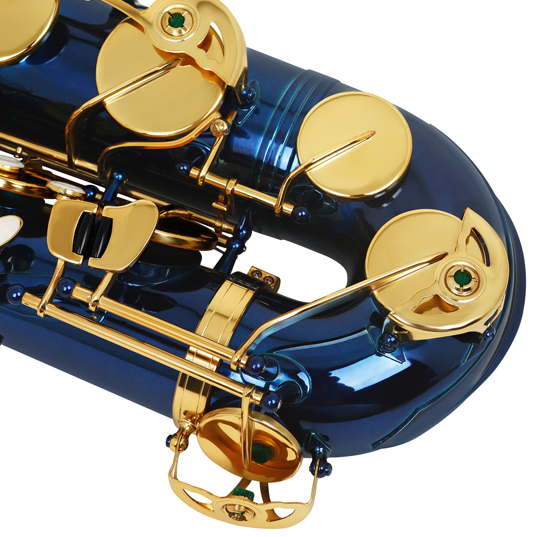 LADE降B调次中音萨克斯手工雕花鲍鱼壳管体乐队专业演奏saxophone详情13