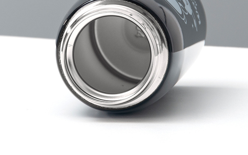 Cute bear transparent lid straw insulated cup, 304 stainless steel bouncing lid, fresh, simple, portable and easy to use pic 9