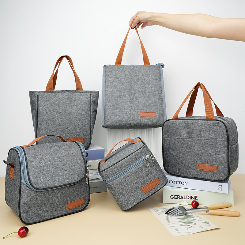 阳离子系列防水手提保温包隔热饭盒袋保温袋便当包加厚带饭包冰包详情3