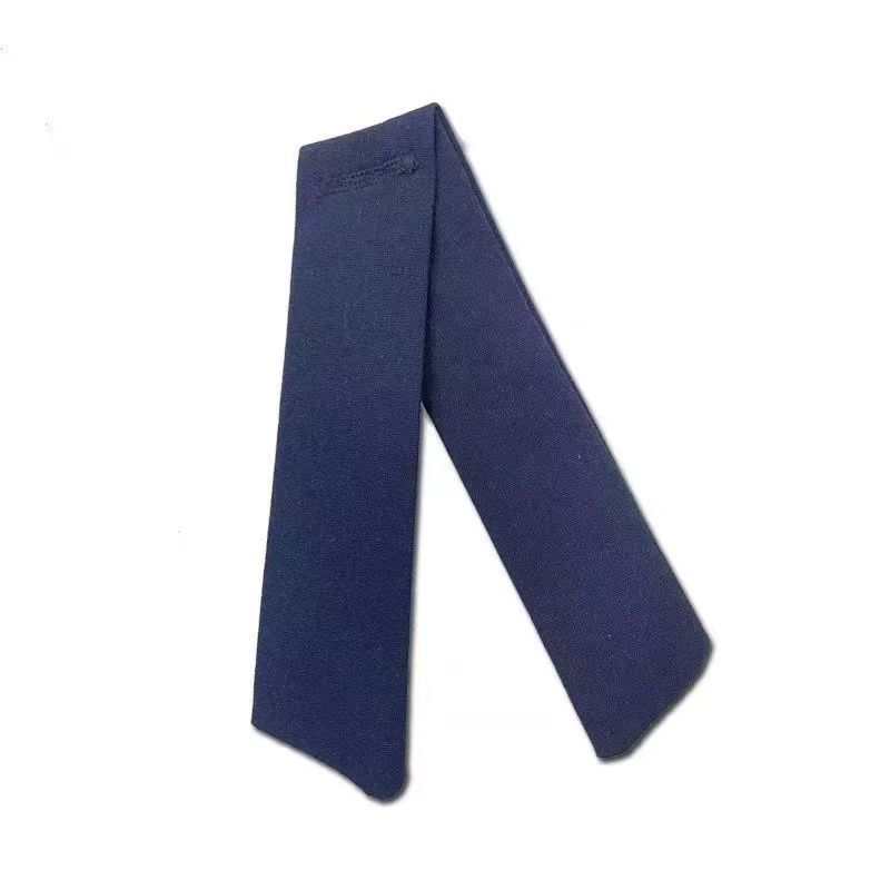 八字领结女黑色藏蓝色搭配衬衣酒店西服装饰品纽扣饰可拆式领花详情3