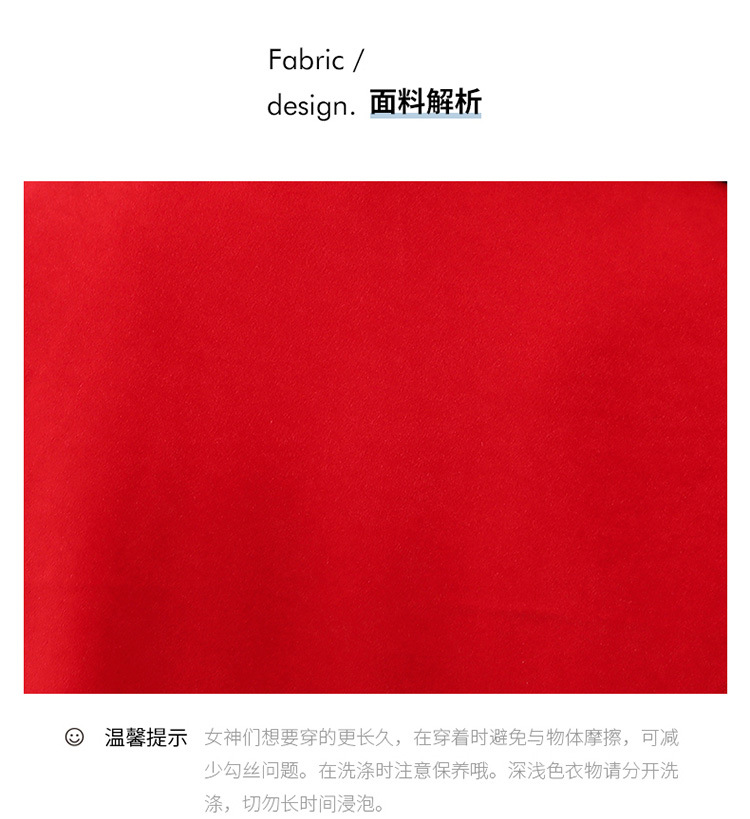 春秋新款韩版西装领双排扣中长款收腰女式风衣 现货款详情8