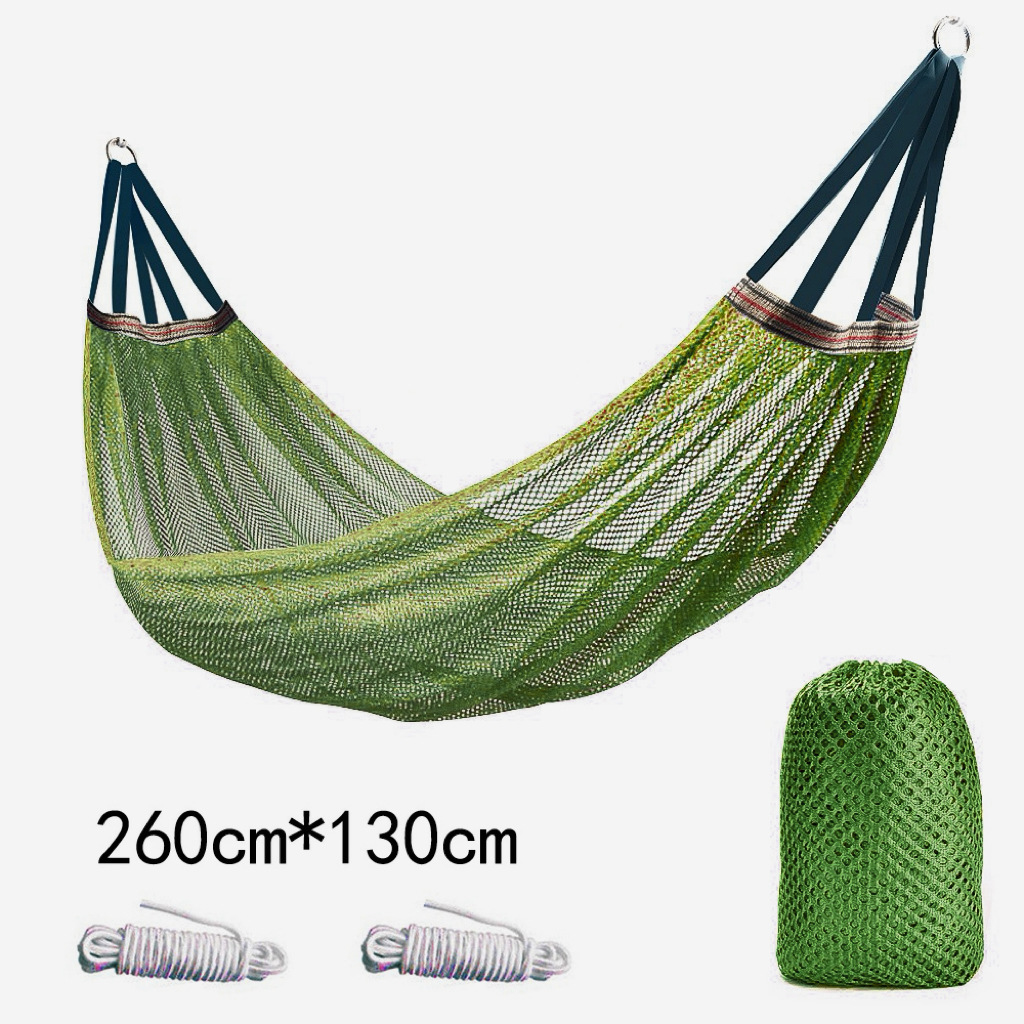 Hammocks, outdoor ice wire mesh hole swings, swing rods, anti-rollover camping and travel supplies, Southeast Asia export wholesale pic 1
