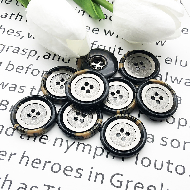 树脂纽扣 男装 女士 大衣扣 风衣扣 DIY饰品配件 西装扣 衣服服装详情4