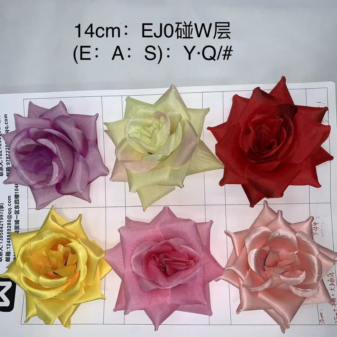 Source Wedding Home interior soft decoration flower arrangement flower bouquet wholesale 10-pronged rolled rose pic 17