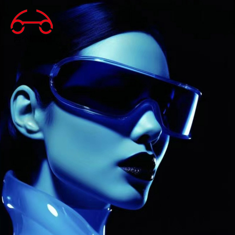 两个圈 个性时尚太阳眼镜欧美穿搭街拍节日派对墨镜T1068详情6