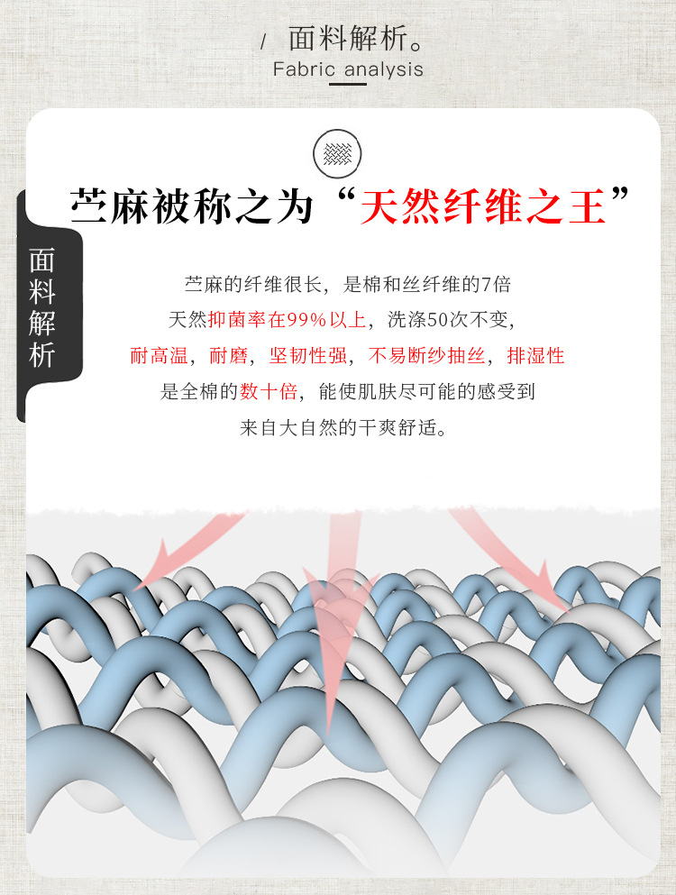 新中式棉麻女装2023春夏季新款碎花连衣裙女翻领显瘦女士苎麻长裙详情5