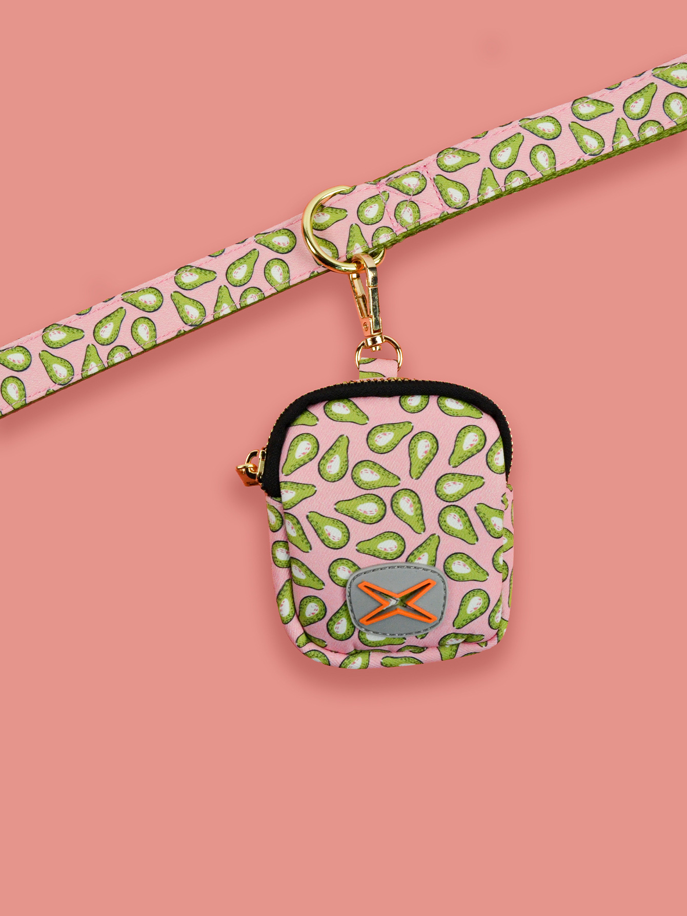 跨境新款夏季可爱的宠物牵引绳&垃圾收纳器双面印刷宠物猫狗节日详情5