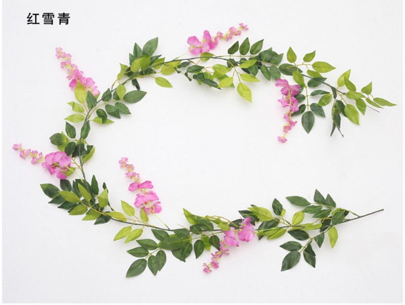 Long-branch delphinium, artificial hyacinth, artificial silk flower, single tall and long-branch wedding flowers for landscape direct sales pic 28