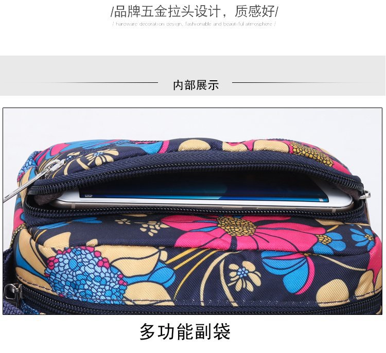 The manufacturer wholesals the new style of popular street stall supplies, casual and fashionable bags, and the new single-shoulder crossbody backpack for mommy pic 27