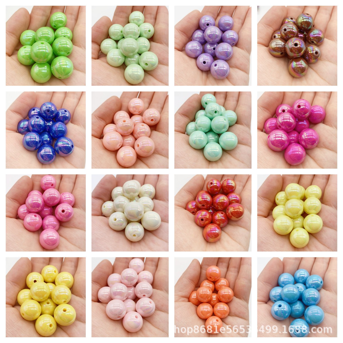 亚克力细闪夜光星空气球狗DIY钥匙串扣车挂材料包抖音爆款 配件详情8