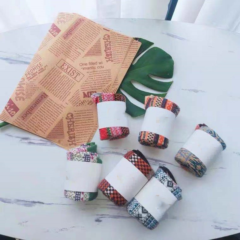 Wholesale of 2022 Winter new U-Home Totem socks, high-top patterned home floor socks, gg warm wool socks and snow socks pic 3