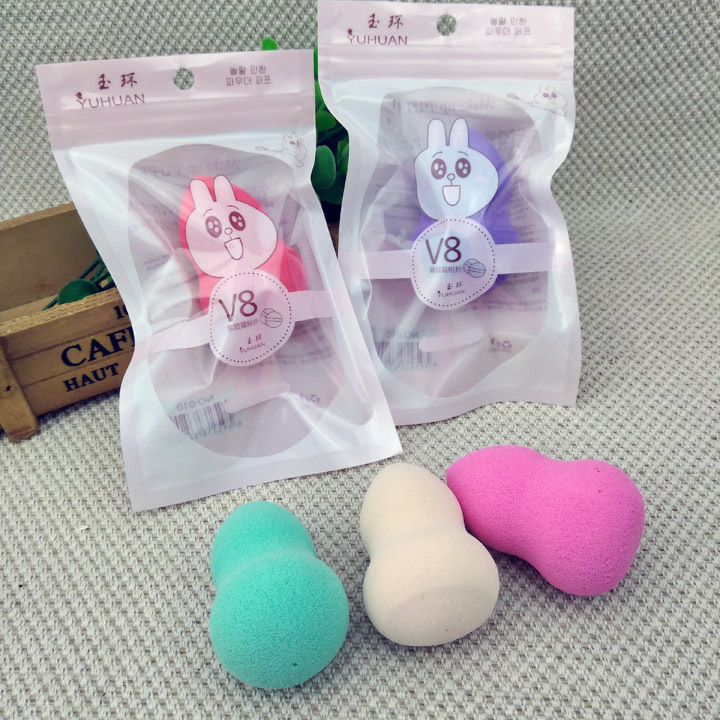 H1532 V8 Gourd Premium Powder Puff Makeup Tools, wholesale for 2 yuan, general merchandise wholesale in Yiwu, 2 yuan pic 6