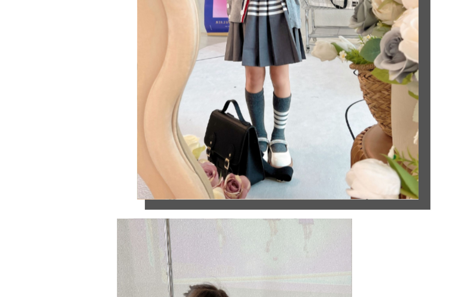 2022秋季新款女童4件套jk制服中大童学院风开衫衬衫百褶裙套装详情12
