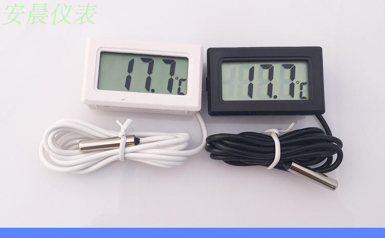 Electronic thermometer, high-precision probe, freezer temperature display, household indoor fish tank, crawler, digital water temperature display pic 12