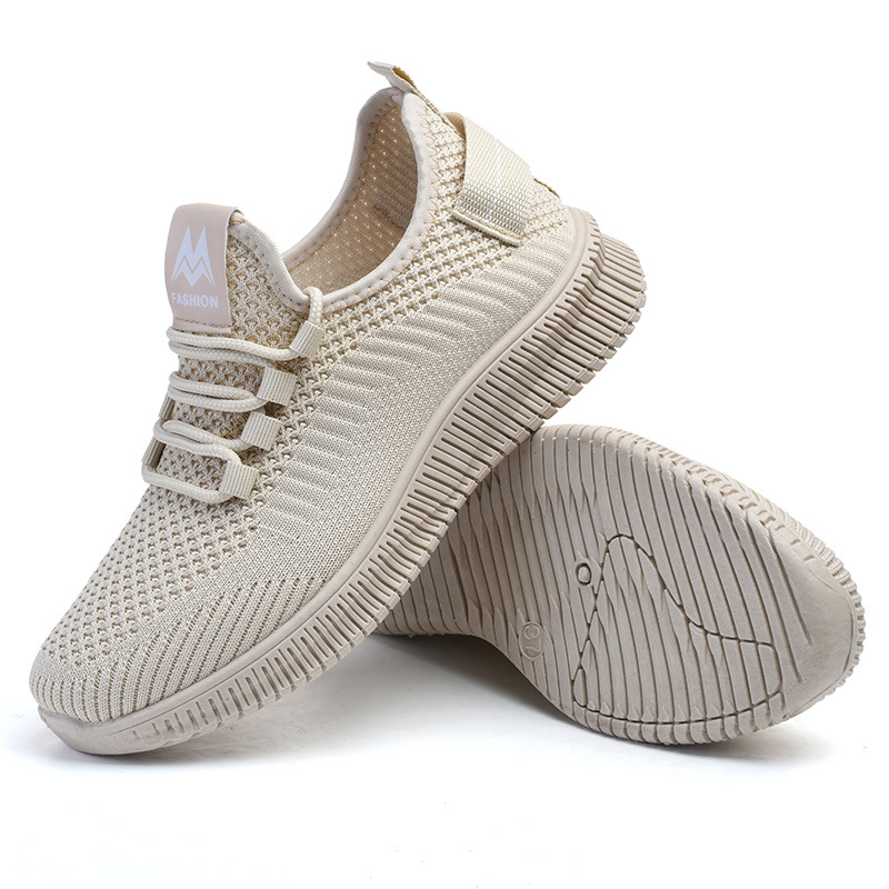 运动鞋女飞织网面女鞋夏季透气百搭休闲女士轻便软底健身跑步鞋子详情10