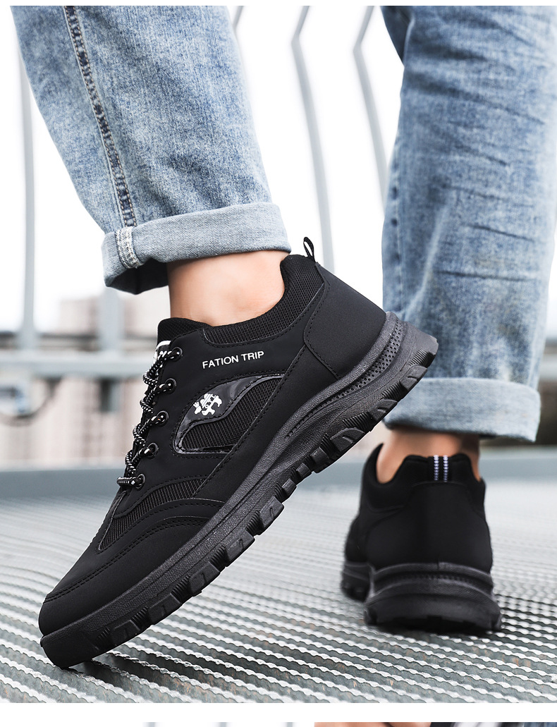 跨境批发男士工装鞋四季户外徒步登山鞋工地上班劳保鞋休闲运动鞋详情27