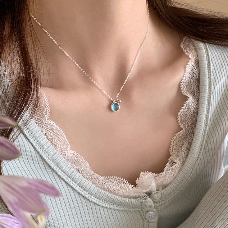 小众设计感轻奢项链女ins风珍珠组合百搭不掉色锁骨链高级感饰品详情22