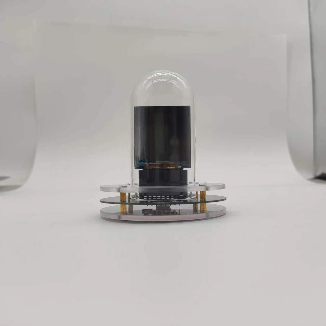 2024 New RGB glow tube clock Weather Smart WIFI Bitcoin desktop ornament pic 12