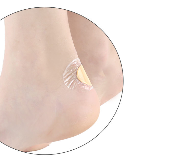 Blister high heels with anti-abrasion invisible heel stickers, toe stickers, invisible transparent foot stickers, egg-shaped pic 8